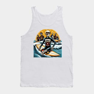 Skeleton Wave Jam 2 Tank Top